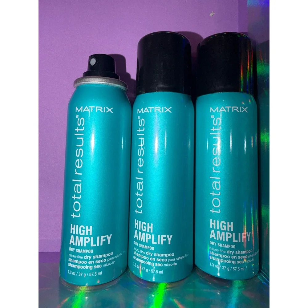Matrix Dry Shampoo Total Results High Amplify Volumizing 3 Pack travel hair care